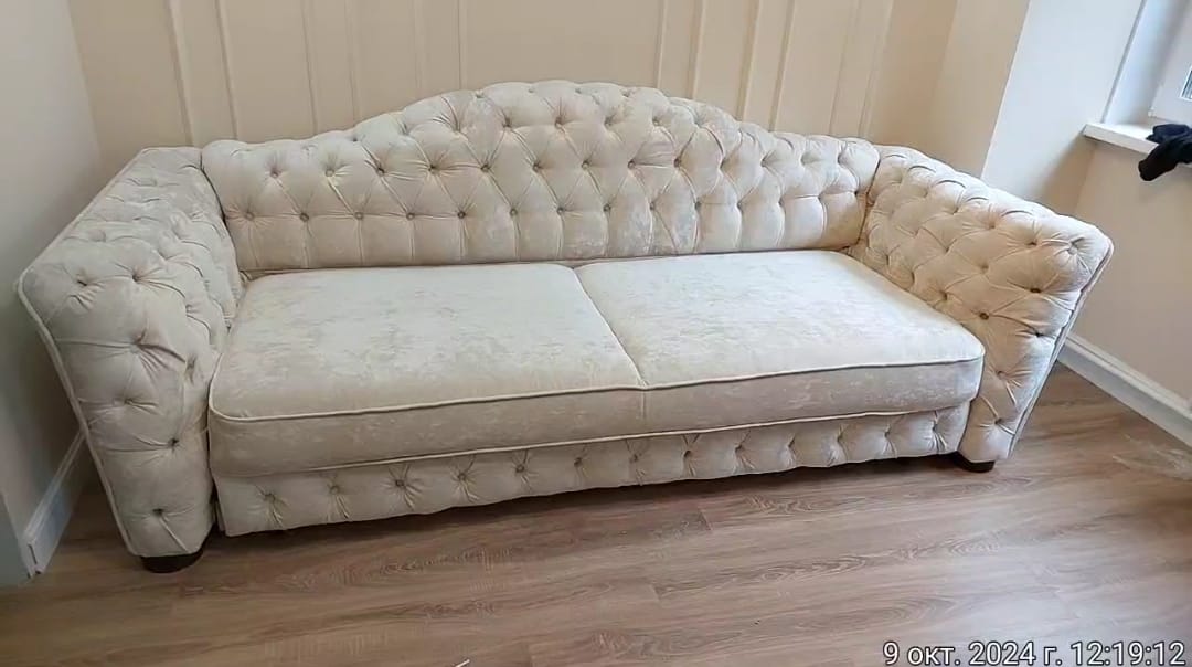 Обивка дивана. Саларьево